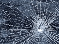 Cracked window