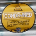 Club Website 'condemned' sticker