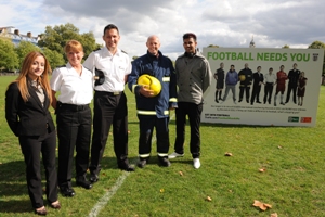 Football needs teachers, prison officers, naval officers, firefighters and singers Football needs teachers, prison officers, naval officers, firefighters and singers