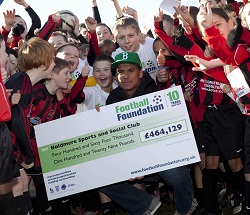 Gabby Agbonlahor at Boldmere Sports & Social Club
