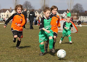Welsh children mini-soccer